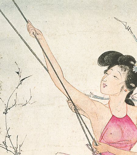 徐水-胡也佛的仕女画和最知名的金瓶梅秘戏图